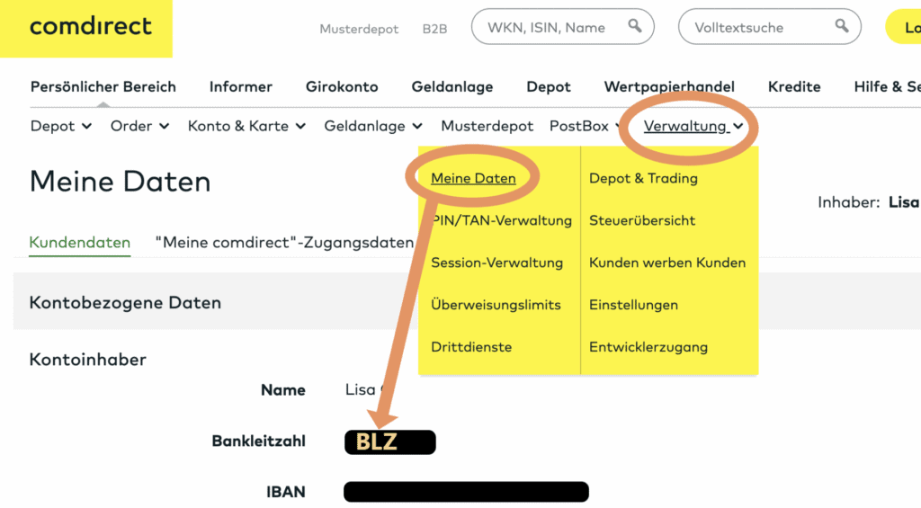 Depotübertrag comdirect zu finanzen.net zero