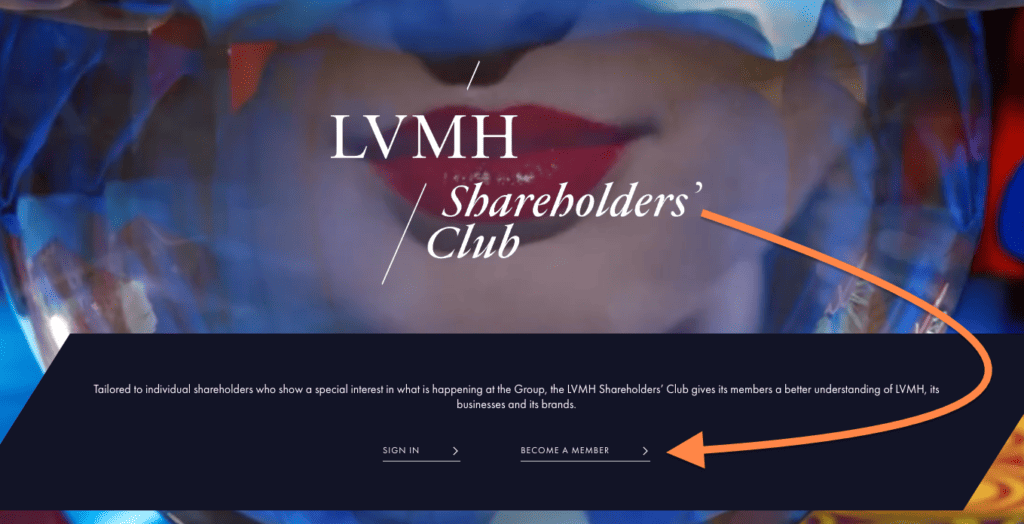 LVMH Shareholders’ Club