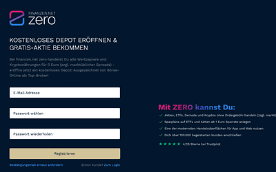 Erfahrungsbericht finanzen.net zero + 25 € Bonus