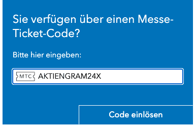 Gratis Ticket für die Invest 2024